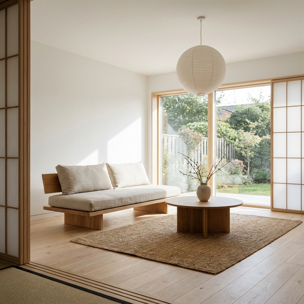 モダンな和風リビング